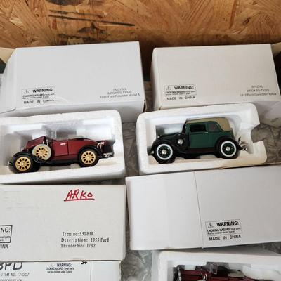 Lot of 10 Die Cast Vehicles Arko, Liberty, National Motor Museum, Baltimore Police