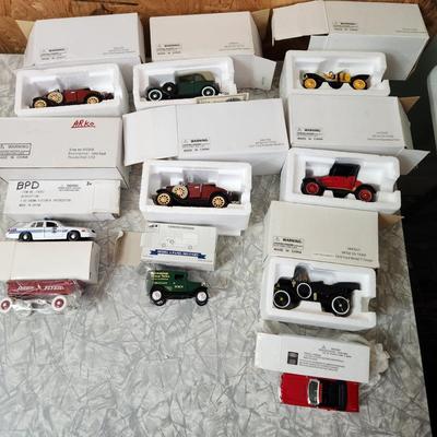 Lot of 10 Die Cast Vehicles Arko, Liberty, National Motor Museum, Baltimore Police