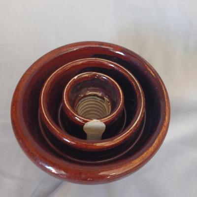 Sale Photo Thumbnail #35: vintage ceramic insulator