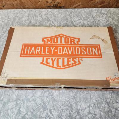 Harley Davidson Motor Cycle HO Train set Model Power untested