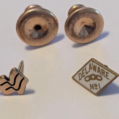 Gold Lapel Pins 1/10 10K