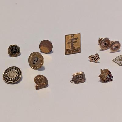 Gold Lapel Pins 1/10 10K