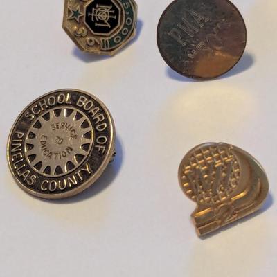 Gold Lapel Pins 1/10 10K