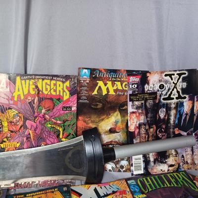 Sale Photo Thumbnail #65: 21 Comic magazines with a Stainless Steel Sword