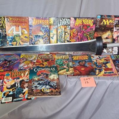 Sale Photo Thumbnail #70: 21 Comic magazines with a Stainless Steel Sword