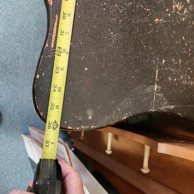 Antique Dresser w Beveled Vanity Mirror