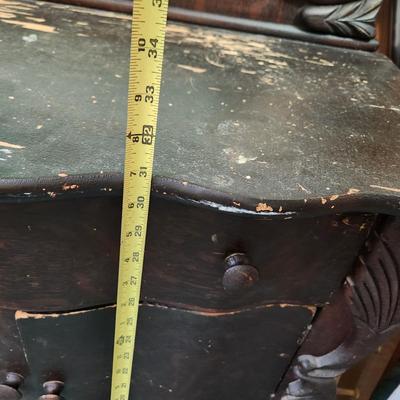 Antique Dresser w Beveled Vanity Mirror
