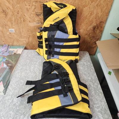 2 DBX Life Vest Jackets