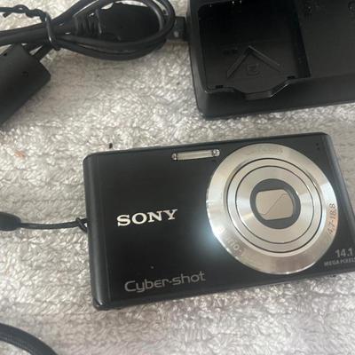 Sony Digital Camera. With charger, battery &SD card
