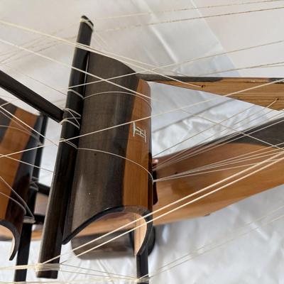 Sailing ship, likely crafted with bull horn