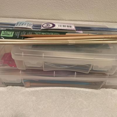 Knitting needles