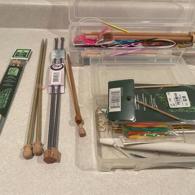 Knitting needles