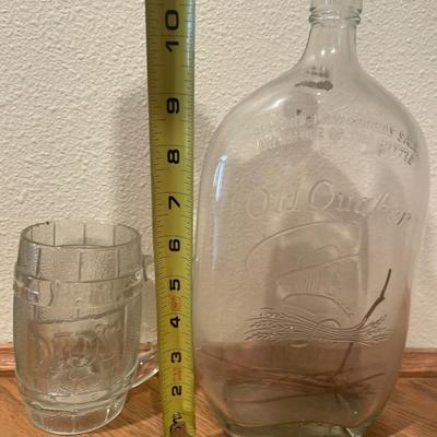 Dad’s mug & Old Quaker bottle