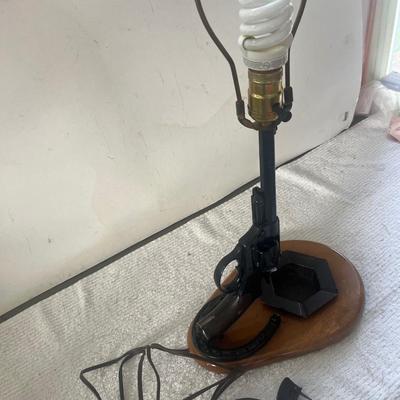 Revolver Lamp. Unique