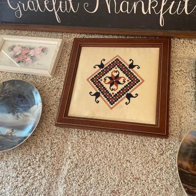 Wall decor and decorative plates