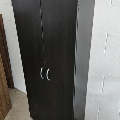 Black Storage Cabinet