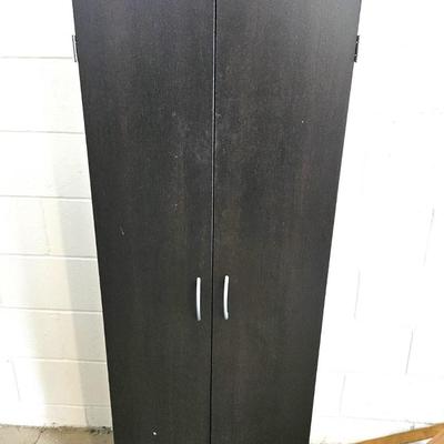 Black Storage Cabinet