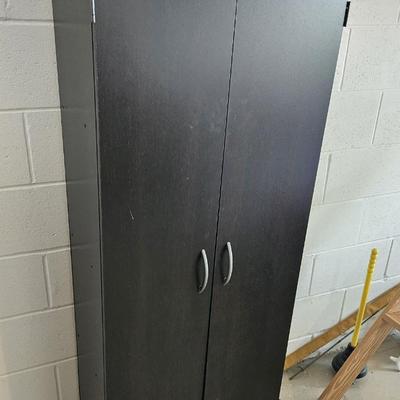 Black Storage Cabinet