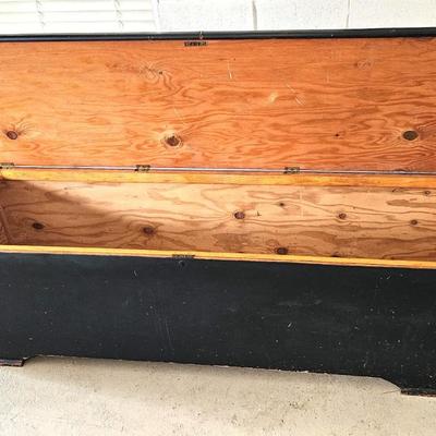 Black Storage Trunk