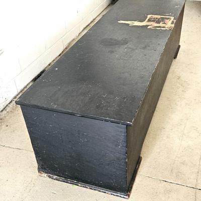 Black Storage Trunk