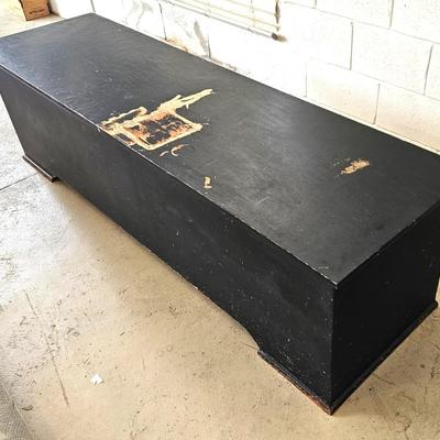 Black Storage Trunk