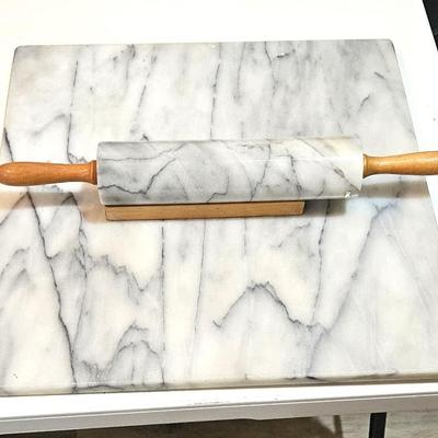 Modern Marble Rolling in and Board Set