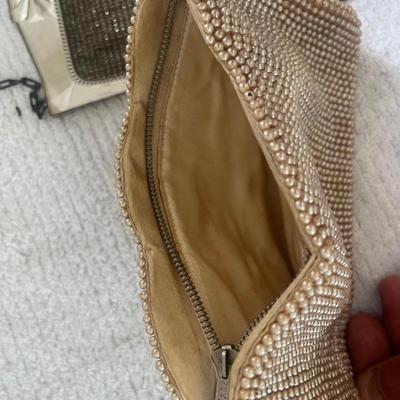 Antique Mesh Bag & Beaded Clutch Purse
