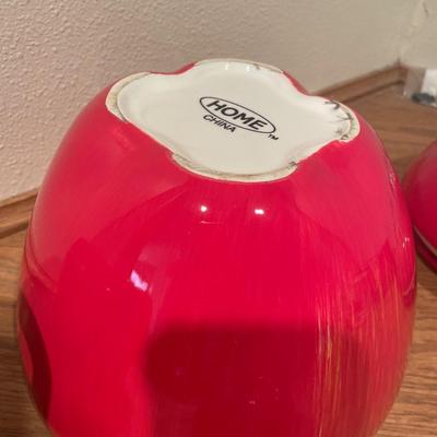 Ceramic apple decor
