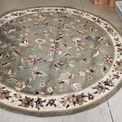 Large Circular Rug