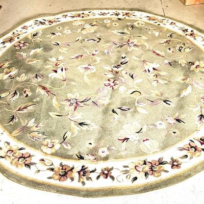 Large Circular Rug