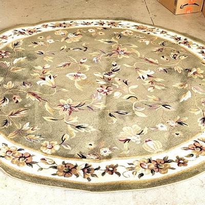 Large Circular Rug