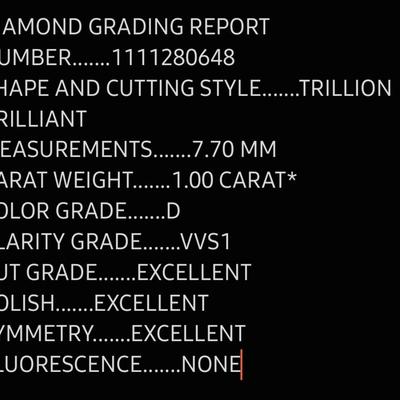 IGR CERTIFIED Lab grown diamond