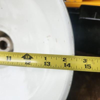 Vintage Industrial 14.5" Porcelain Green Hanging Ceiling Light Lamp