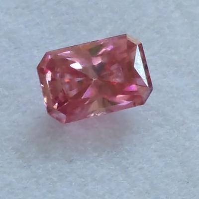 Pink lab grown diamond .5ct
