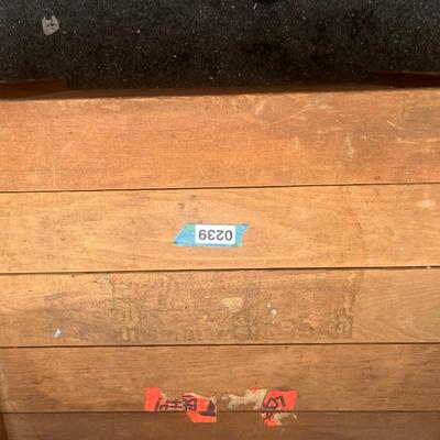 Wooden Toy Chest