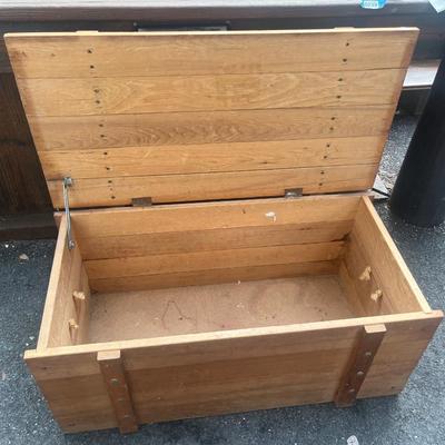 Wooden Toy Chest