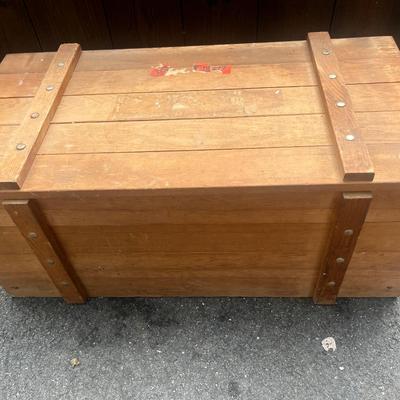 Wooden Toy Chest