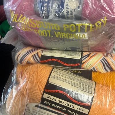 Yarn Lot 243 assortment of colors