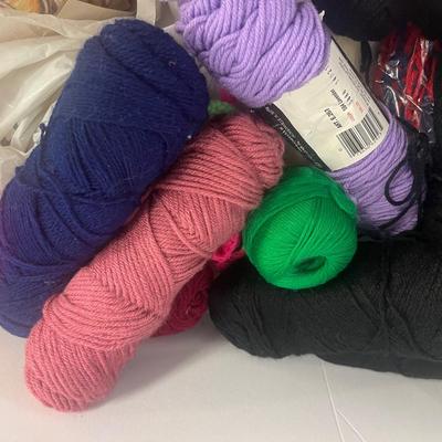 Yarn Lot 243 assortment of colors