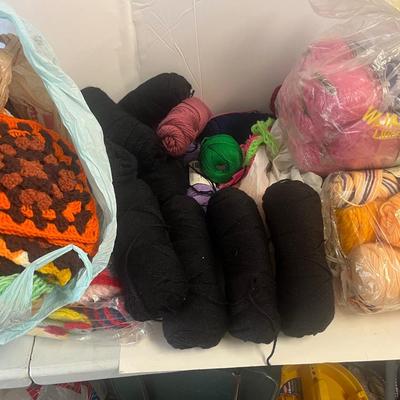 Yarn Lot 243 assortment of colors