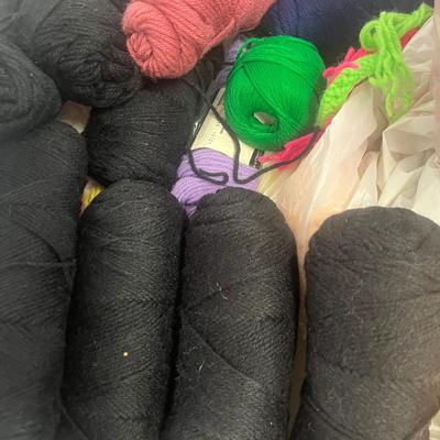Yarn Lot 243 assortment of colors