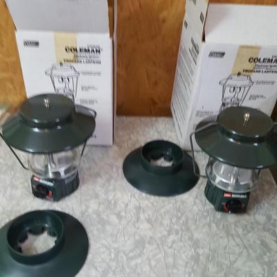 2 Coleman Propane Lantern Electronic Ignition