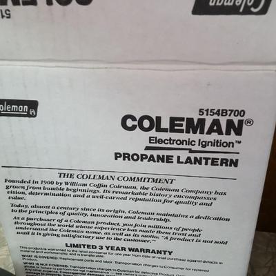 2 Coleman Propane Lantern Electronic Ignition