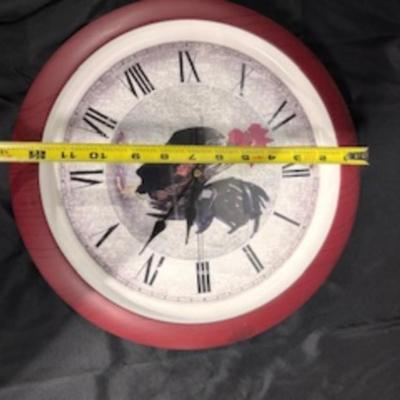 ROOSTER WALL CLOCK, BOX AND QUILT