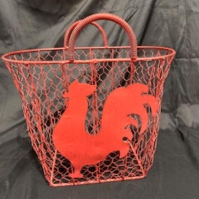 ROOSTER WIRE BASKET
