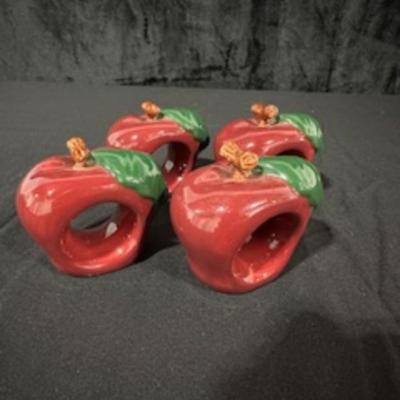 APPLE THEME KITCHEN ITEMS