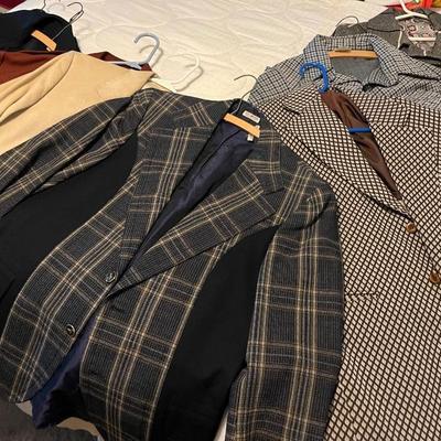 Vintage Plaids & Solids Men’s Spirts coats