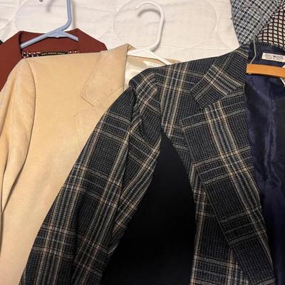 Vintage Plaids & Solids Men’s Spirts coats