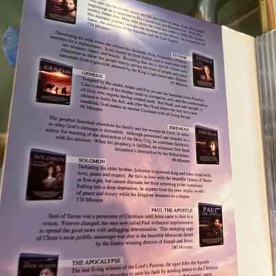 The Bible DVD Set & others