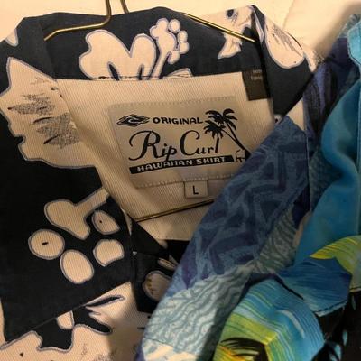 Men’s Floral Pattern Shirts sizes M & L